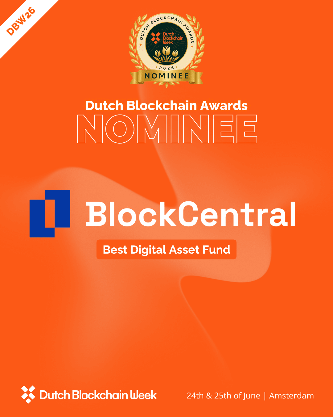 BlockCentral genomineerd voor beste cryptofonds van Nederland
